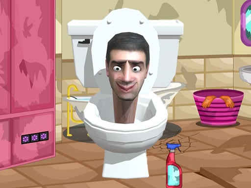 Skibidi Toilet Hidden Toilet Papers Game Image