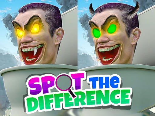 Skibidi Toilet Spot the Difference Game Image