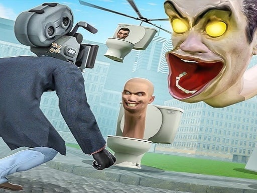 Skibidi Toilet TopDown Survival Game Image