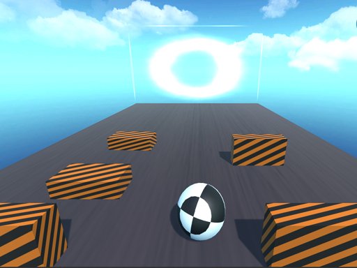Sky Balls 3D Game Image