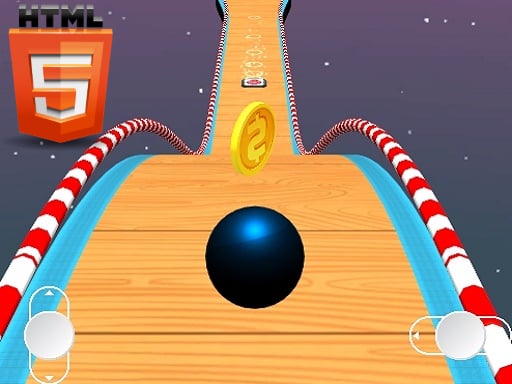 Sky Stunts Rolling Ball 3D Game Image