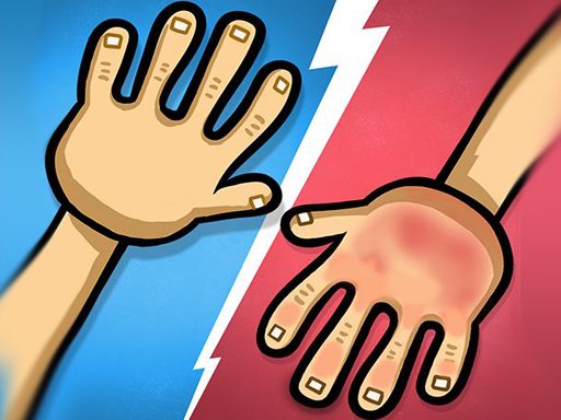 Extreme Hand Slap 🕹️ Two Player Games