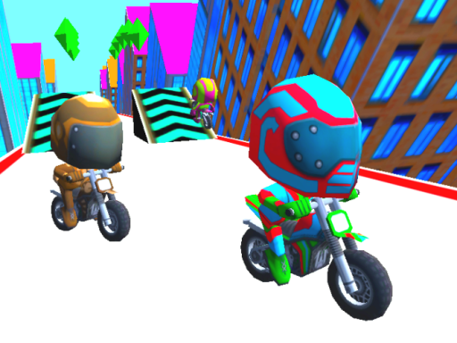 Slope Bike 2 Game Image