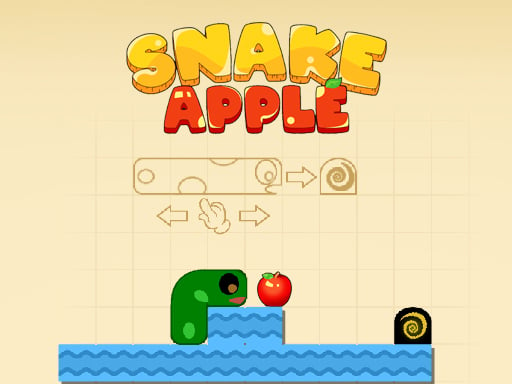 Snake And Apple Game Image