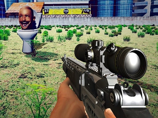 Sniper Hunting Skibidi Toilet Game Image