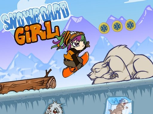 Snowboard Girl Game Image