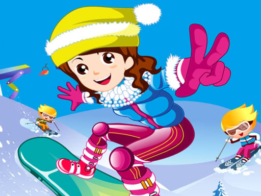 Snowboarder Girl Game Image