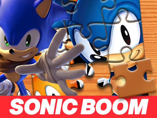 Sonic Boom Jigsaw Puzzle Game Image
