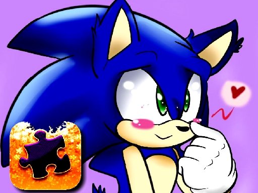 Sonic Jigsaw Game Image