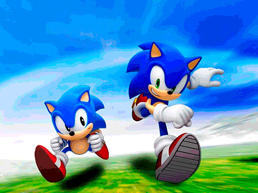 Play matching game for kids - Sonic the hedgehog - Online & free