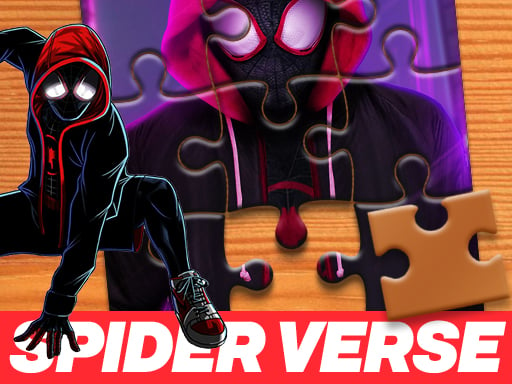 Spider-Man Across the Spider-Verse Jigsaw Puzzle Game Image