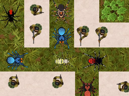 Spider Tower Defense Game Image