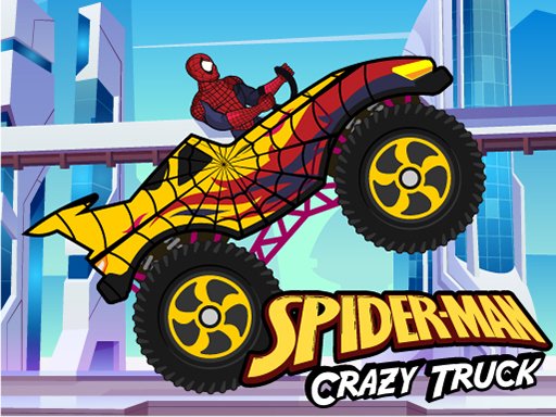 Play Spiderman Crazy Truck  Free Online Games. KidzSearch.com