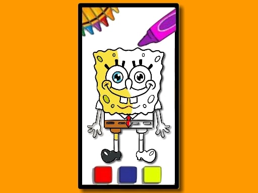 SpongeBob Coloring Adventure Game Image