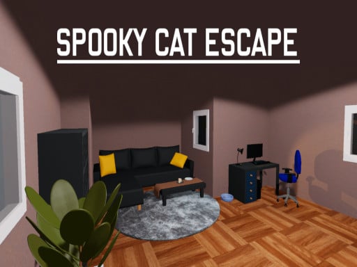 Spooky Cat Escape Game Image
