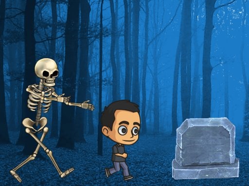 Spooky Forest Run Game Image