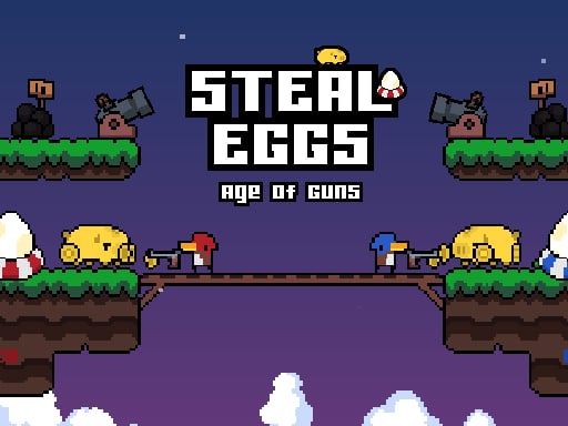 Steal Eggs: Age of Guns Game Image