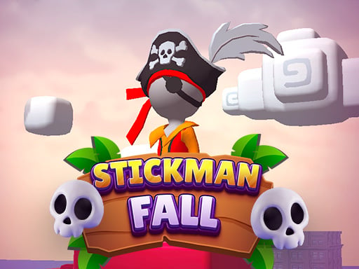 Stickman fall Game Image