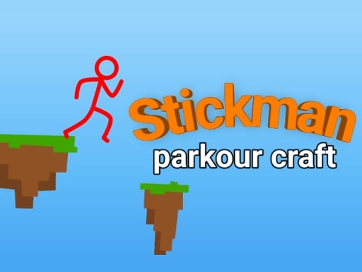 Stickman parkour craft Game Image