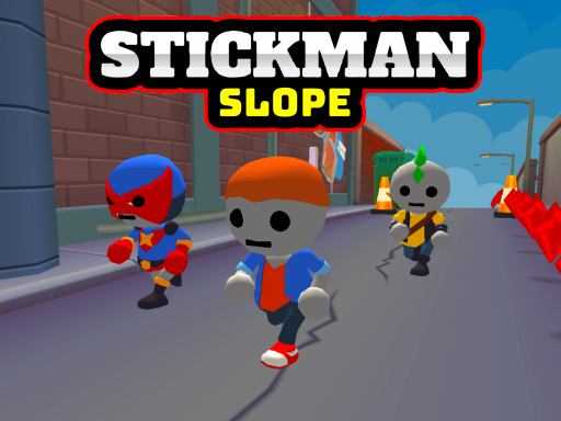 Stickman Slope Game Image