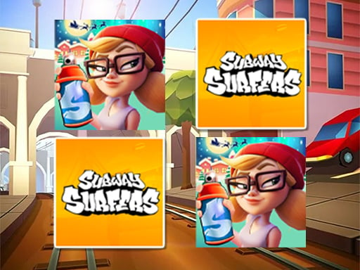 Subway Surfers Match Up Game Image