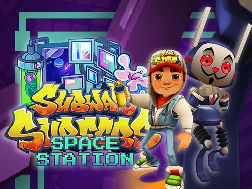 Subway Surfers Space Station Game Image