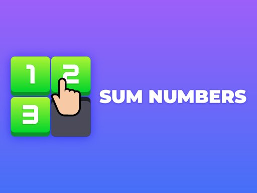 Sum Numbers Game Image