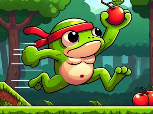 Super Frog Adventure Game Image