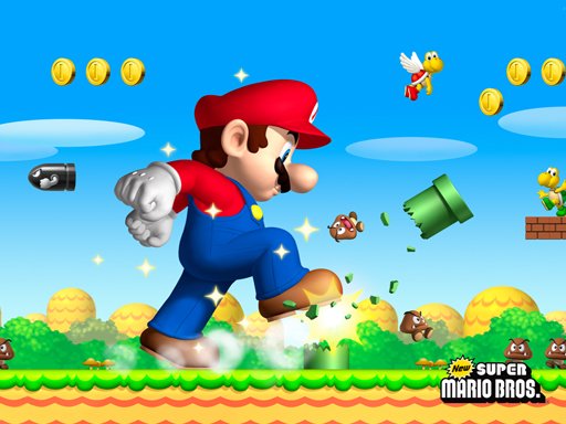 Super Mario Jigsaw Puzzle Game Image