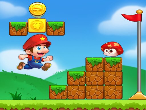 Super Mario jungle run Game Image