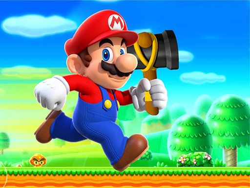 Play Super Mario Run And Shoot  Free Online Games. KidzSearch.com