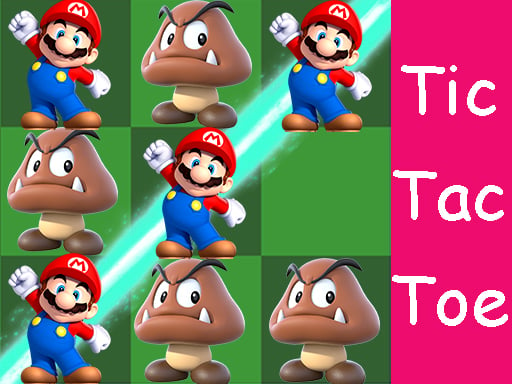 Super Mario Tic Tac Toe Game Image