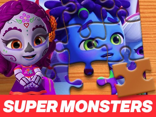 Super Monsters Jigsaw Puzzle Game Image
