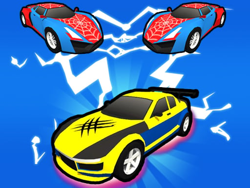 Superhero Car Merge Master Game Image