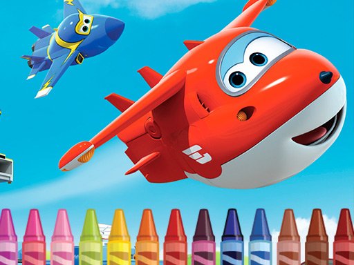 Superwings Coloring Game Image