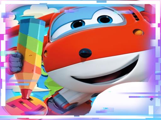 Superwings Coloring Book Game Image