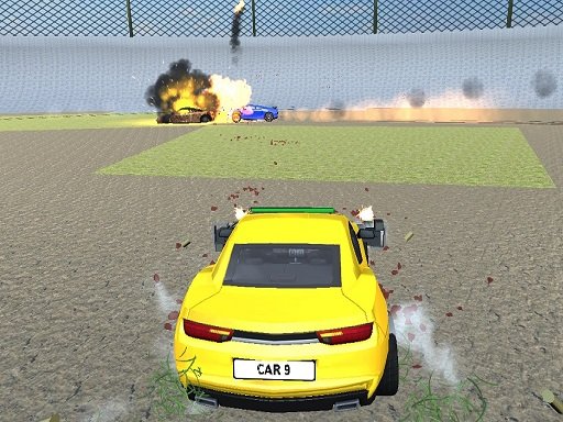 Supra Crash Shooting Fly Cars 2022 Game Image