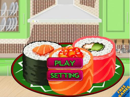 Sushi Roll 3D Cool Game Image