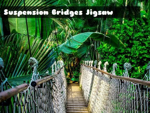 Suspension Bridges Jigsaw Game Image