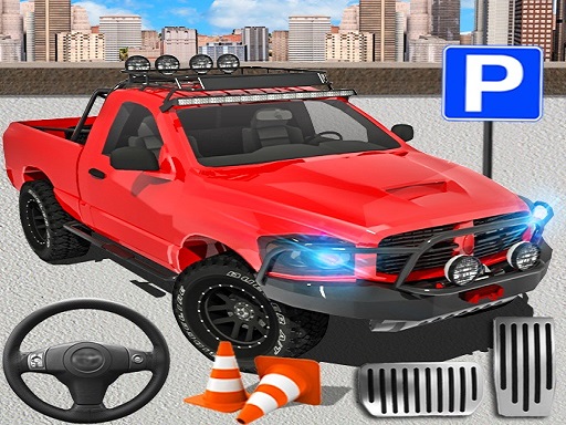 SUV Car City Parking Simulator Game Image