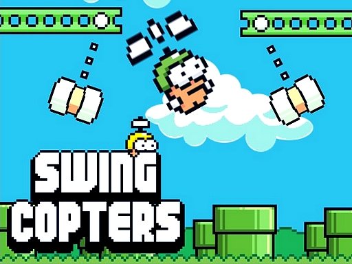 Swing Copters Game Image