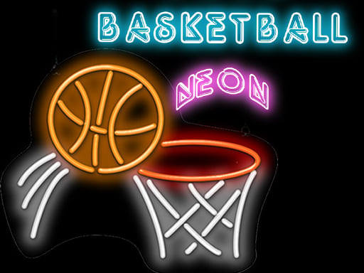 Swipe Basketball Neon Game Image