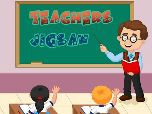 Teachers Jigsaw Game Game Image