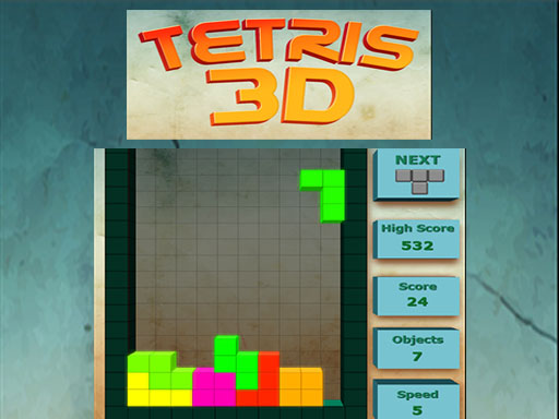 Tetris 3D Game Image