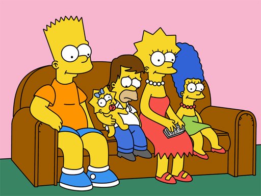 The Simpsons Jigsaw Puzzle Game Image