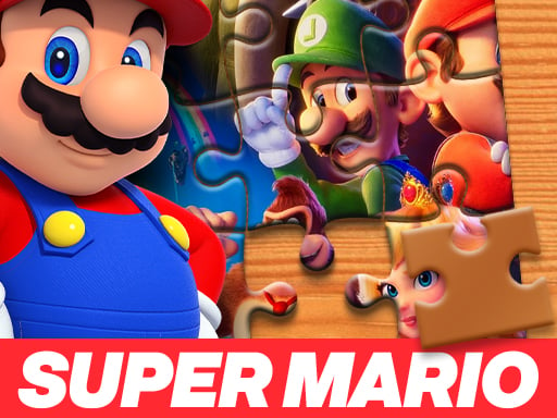 The Super Mario Bros Jigsaw Puzzle Game Image