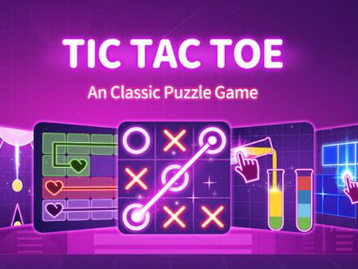 Tic Tac Toe: A Group Of Classic Game Game Image