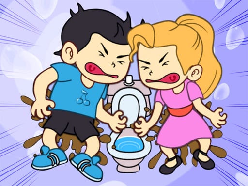 Toilet Rush Race: Draw Puzzle Game Image