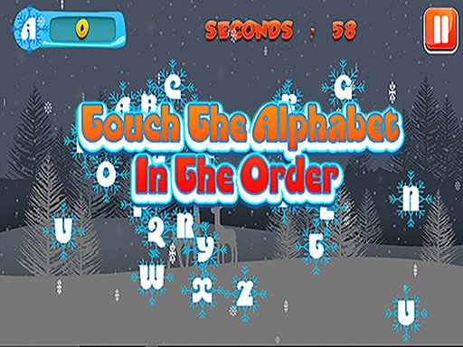 Touch the Alphabet in the Order Game Image