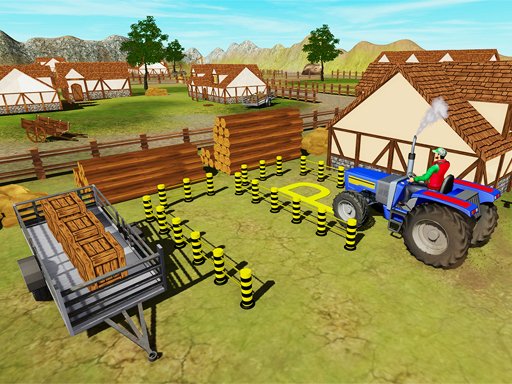 Tractors Parking Game Image